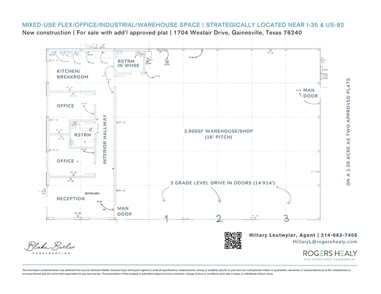 1704 Westair, Gainesville, TX for sale - Floor Plan - Image 2 of 32