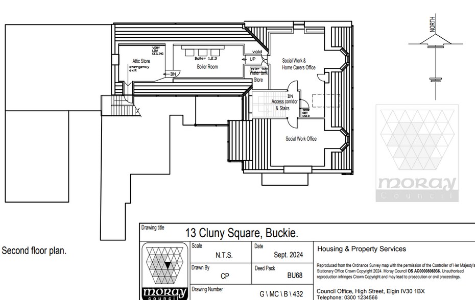 13 Cluny Sq, Buckie à vendre - Photo du bâtiment - Image 2 de 3