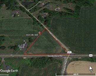 Plus de détails pour 2111 Route 322, Woolwich Township, NJ - Terrain à vendre