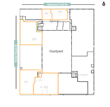 6940 Fisher Park Rd SE, Calgary, AB à louer Plan de site- Image 1 de 1