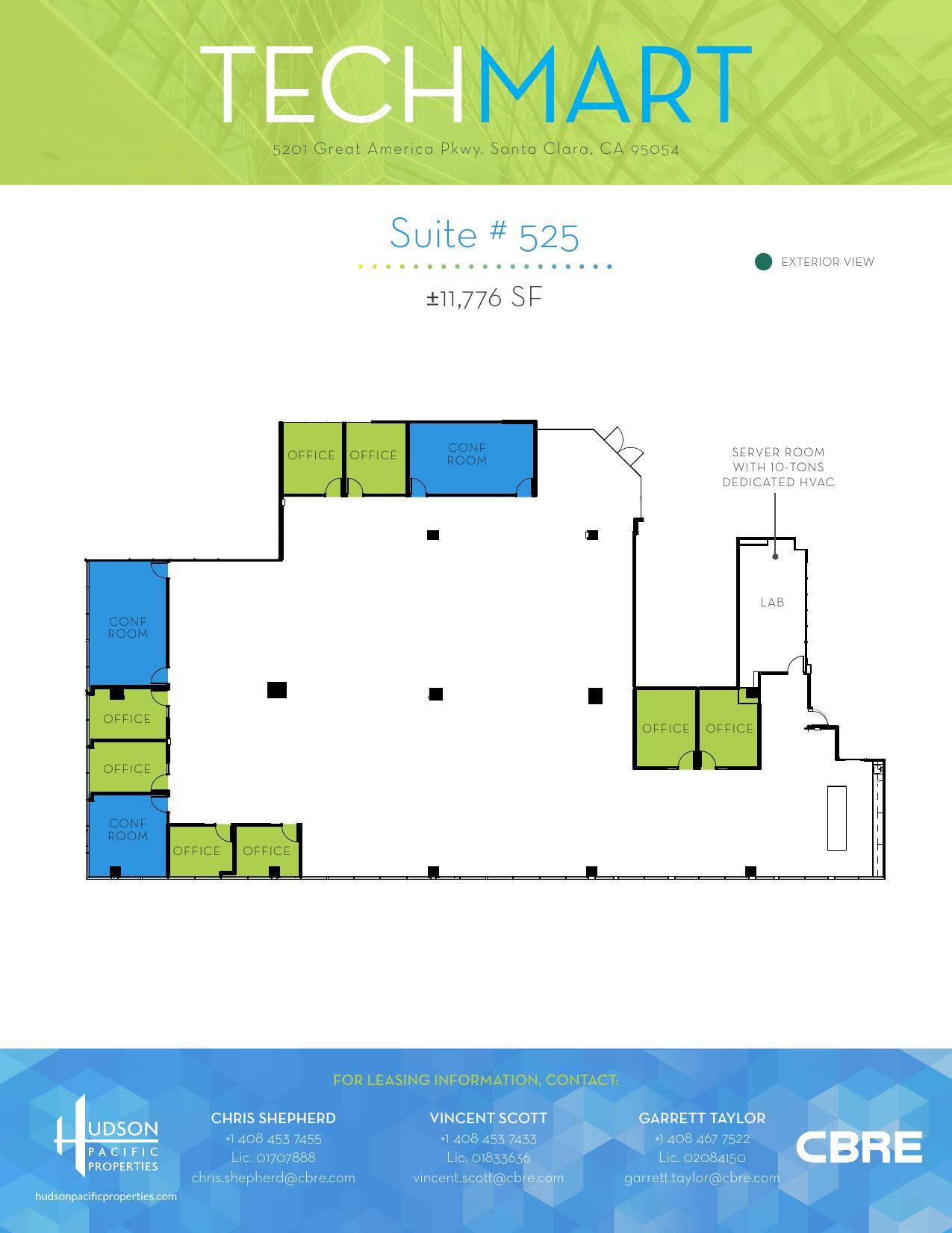 5201 Great America Pkwy, Santa Clara, CA for lease Floor Plan- Image 1 of 1