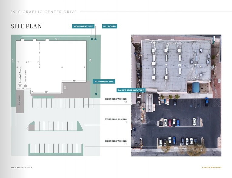 3910 Graphic Center Dr, Las Vegas, NV à vendre - Plan de site - Image 3 de 5