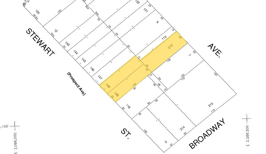 11 Prospect Ave, Hewlett, NY for lease - Plat Map - Image 2 of 5