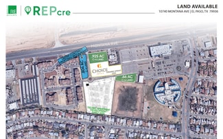 More details for 10740 Montana Avenue, El Paso, TX - Land for Sale