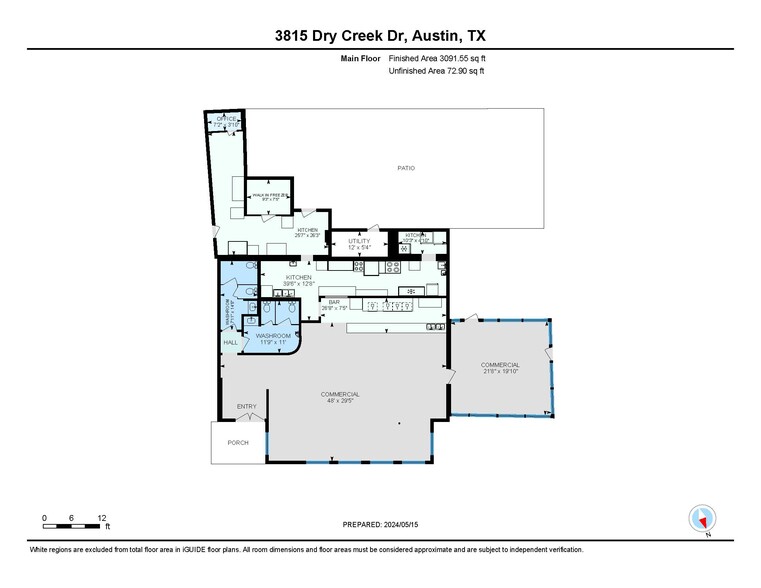 3815 Dry Creek Dr, Austin, TX for lease - Floor Plan - Image 3 of 3