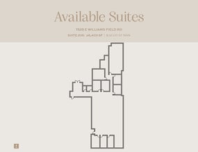 1482 E Williams Field Rd, Gilbert, AZ for lease Floor Plan- Image 1 of 1