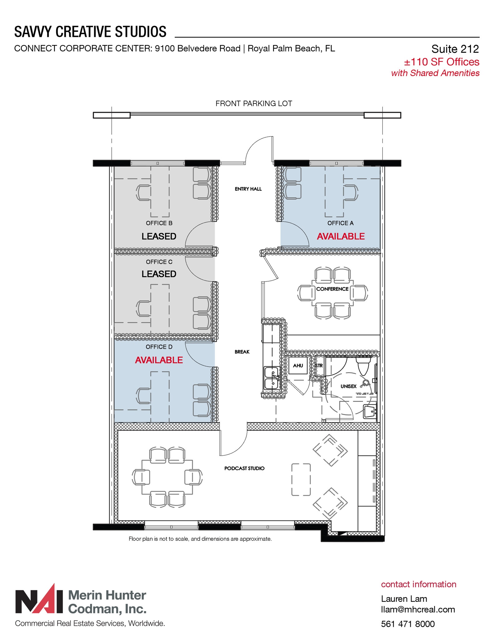 9100 Belvedere Rd, Royal Palm Beach, FL for lease Floor Plan- Image 1 of 1