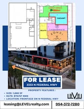 3333 N Federal Hwy, Oakland Park, FL for lease Interior Photo- Image 2 of 2