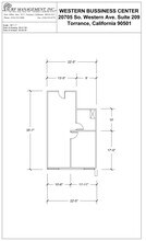 20695 S Western Ave, Torrance, CA for lease Floor Plan- Image 1 of 1