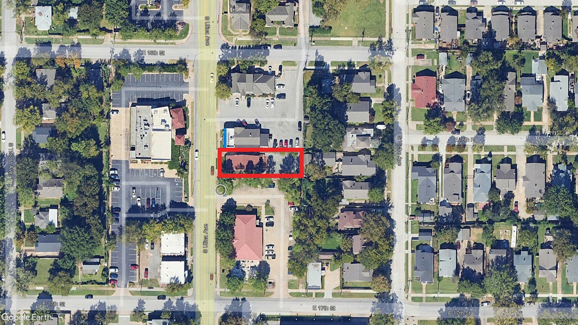 1617 S Utica Ave, Tulsa, OK à vendre Photo du bâtiment- Image 1 de 2