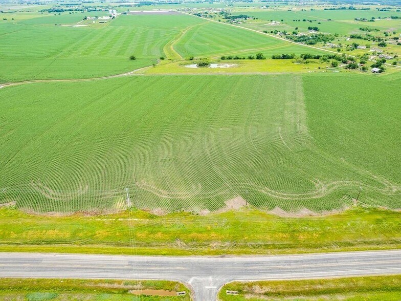 42 Acres on FM 973 N @ Cameron Rd, Coupland, TX for sale - Aerial - Image 2 of 14