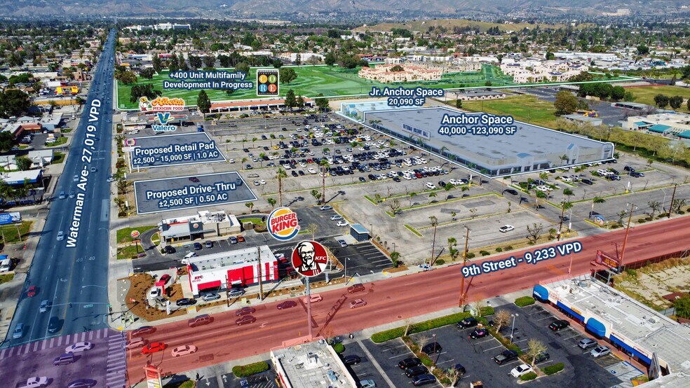 905-1055 N Waterman Ave, San Bernardino, CA à louer - Photo du bâtiment - Image 1 de 15