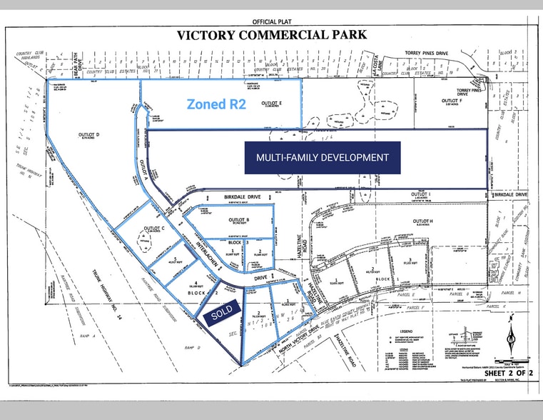 US Highway 14 & Victory Drive, Mankato, MN for sale - Plat Map - Image 2 of 22