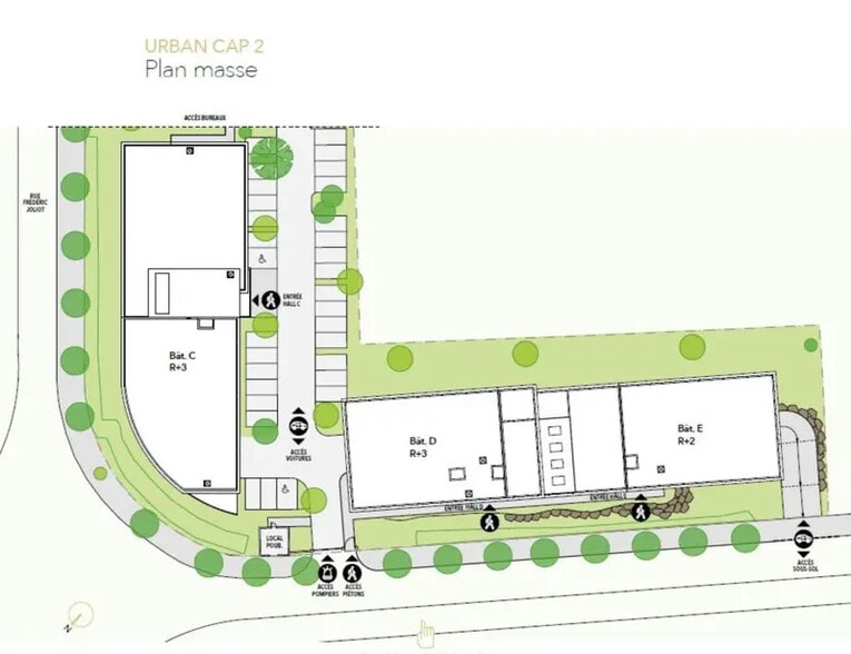 230 Rue Frédéric Joliot Curie, Aix-en-Provence à louer - Plan d’étage - Image 3 de 11