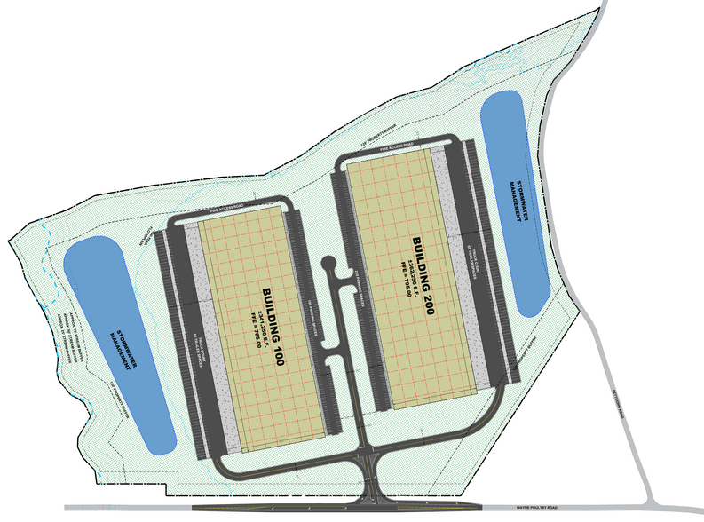 1727 Wayne Poultry Road, Pendergrass, GA à louer - Plan de site - Image 2 de 2