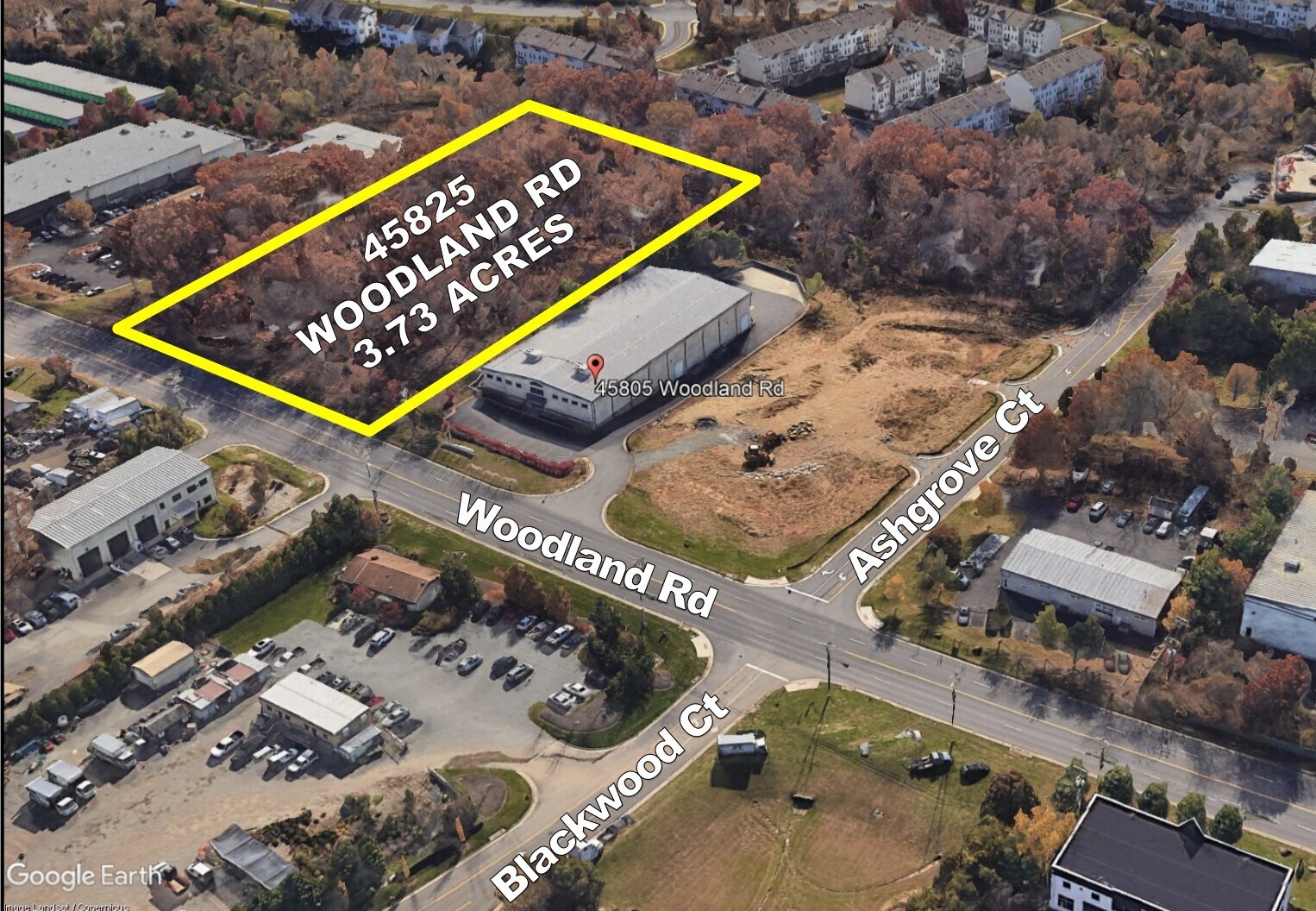 45825 Woodland Rd, Sterling, VA à vendre Aérien- Image 1 de 2