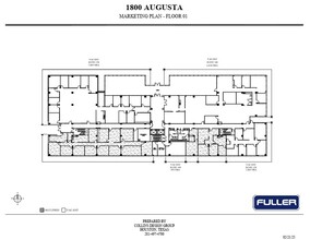 1800 Augusta Dr, Houston, TX for sale Floor Plan- Image 1 of 1