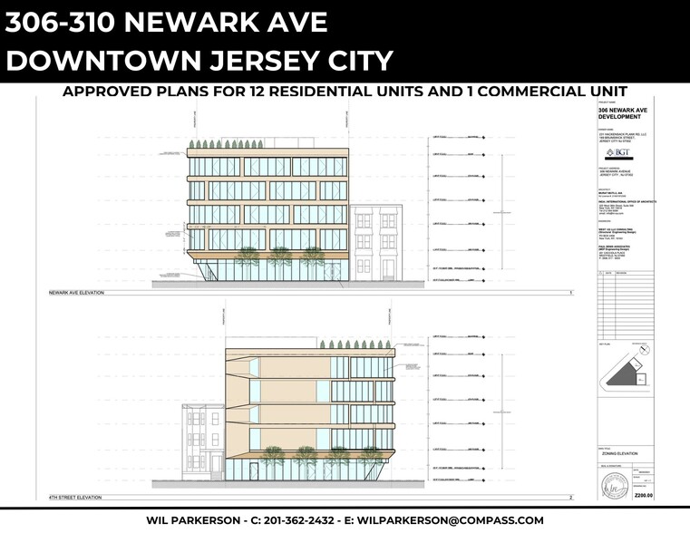 306-310 Newark Ave, Jersey City, NJ for sale - Site Plan - Image 3 of 7