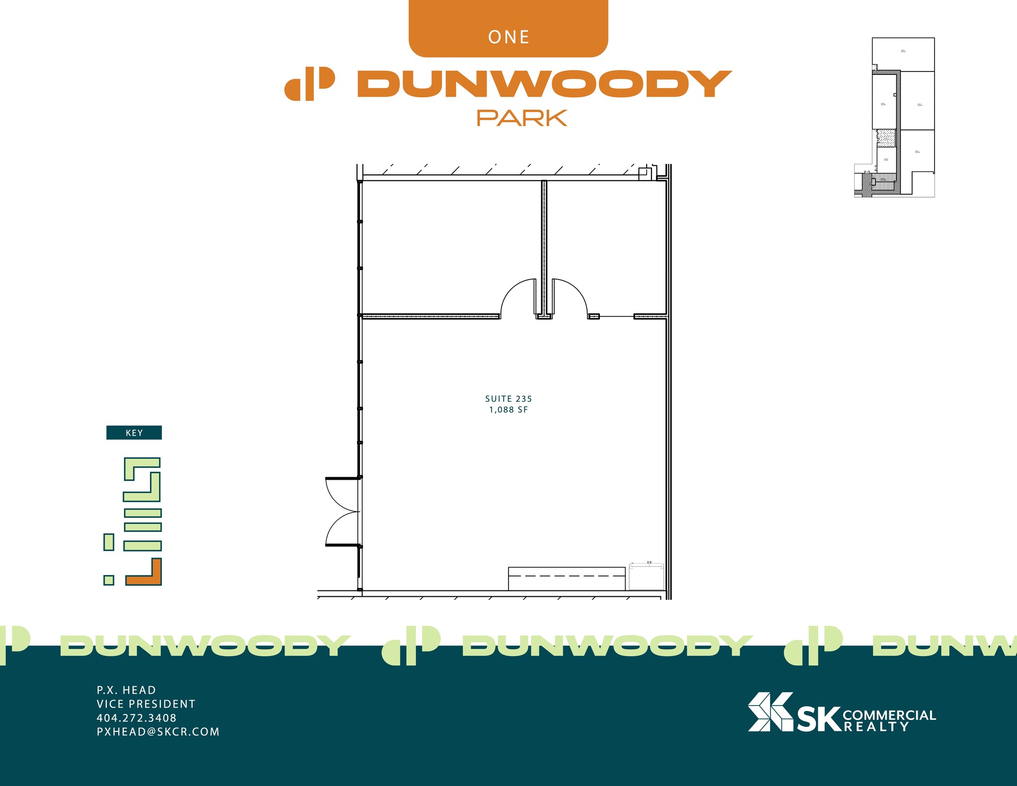 1 Dunwoody Park, Atlanta, GA à louer Plan de site- Image 1 de 1