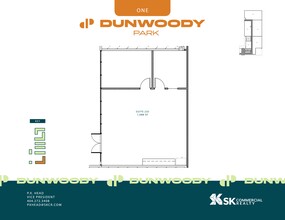 1 Dunwoody Park, Atlanta, GA à louer Plan de site- Image 1 de 1