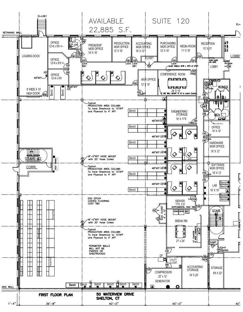 50 Waterview Dr, Shelton, CT for lease Floor Plan- Image 1 of 1