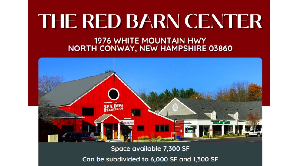 1976 White Mountain Hwy, North Conway, NH à louer - Photo du bâtiment - Image 2 de 13