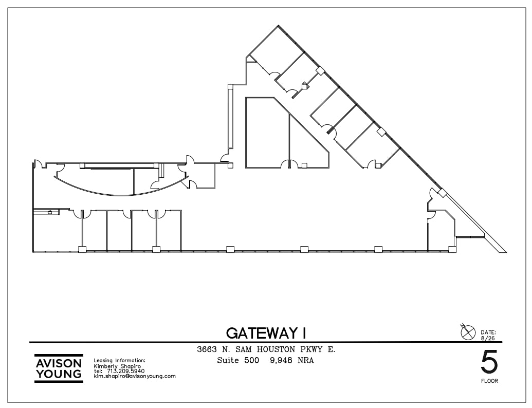 3663 N Sam Houston Pky E, Houston, TX for lease Floor Plan- Image 1 of 1