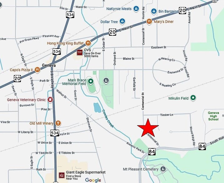 S/L 25 Centennial Street, Geneva, OH for sale - Building Photo - Image 2 of 3