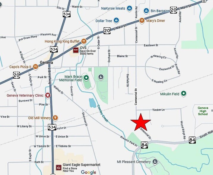 S/L 25 Centennial Street, Geneva, OH à vendre - Photo du bâtiment - Image 2 de 3