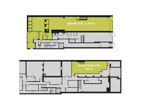 426-428 W Broadway, New York, NY à louer Plan d  tage- Image 1 de 1