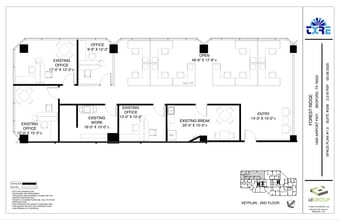 1600 Airport Fwy, Bedford, TX à louer Plan d’étage- Image 1 de 2