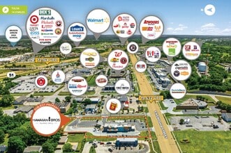 500 E Kenosha St, Broken Arrow, OK - AÉRIEN  Vue de la carte