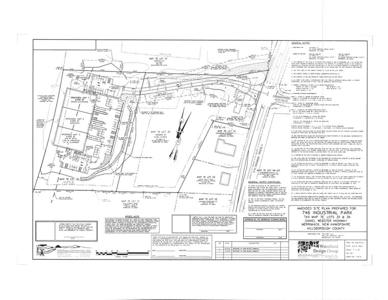 744 Daniel Webster Hwy, Merrimack, NH à vendre - Plan de site - Image 2 de 2