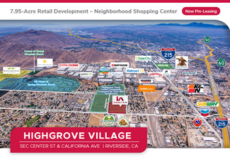 More details for SEQ Center St. & California Ave., Riverside, CA - Retail for Lease