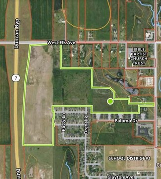 Plus de détails pour 3608 W Elk Ave, Duncan, OK - Terrain à vendre