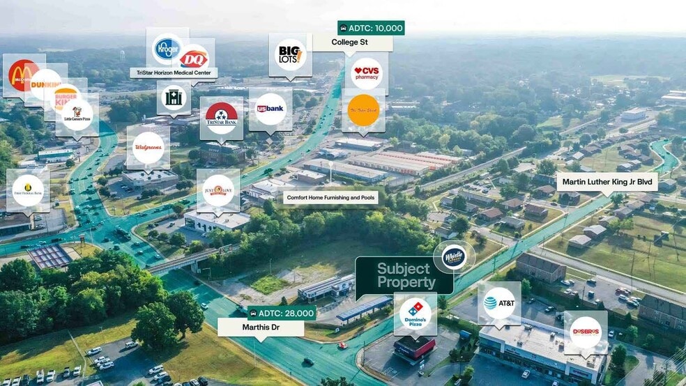 111 Martin Luther King Jr Blvd, Dickson, TN for sale - Building Photo - Image 2 of 2