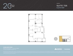20 N Clark St, Chicago, IL for lease Floor Plan- Image 1 of 1