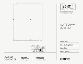 2625 Butterfield Rd, Oak Brook, IL for lease Floor Plan- Image 1 of 1