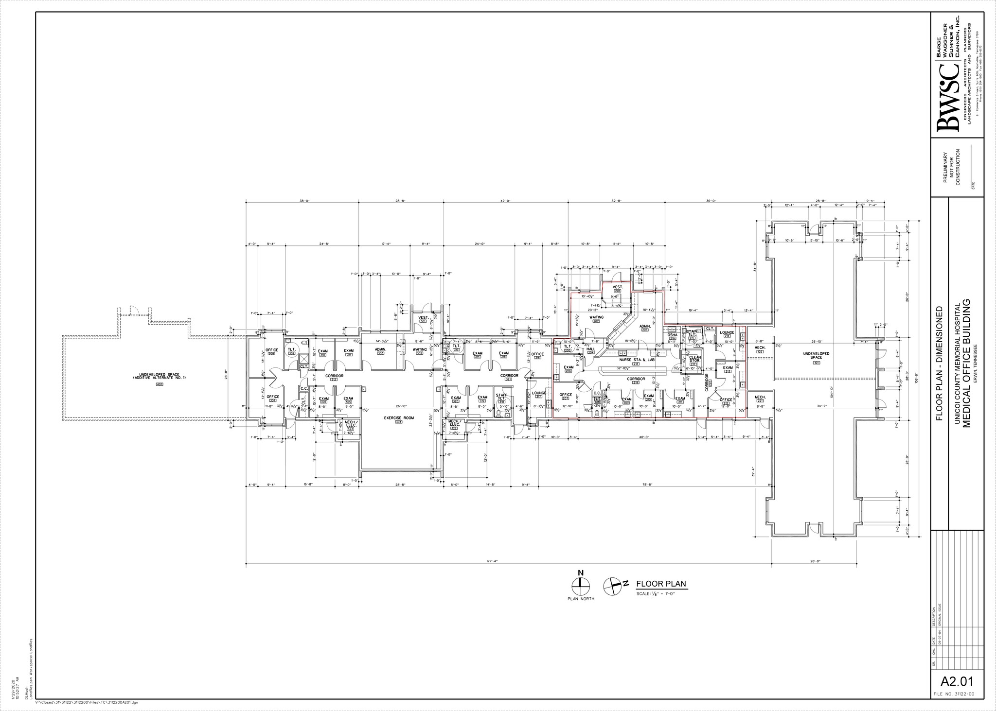 800 S Mohawk Dr, Erwin, TN à louer Plan de site- Image 1 de 1