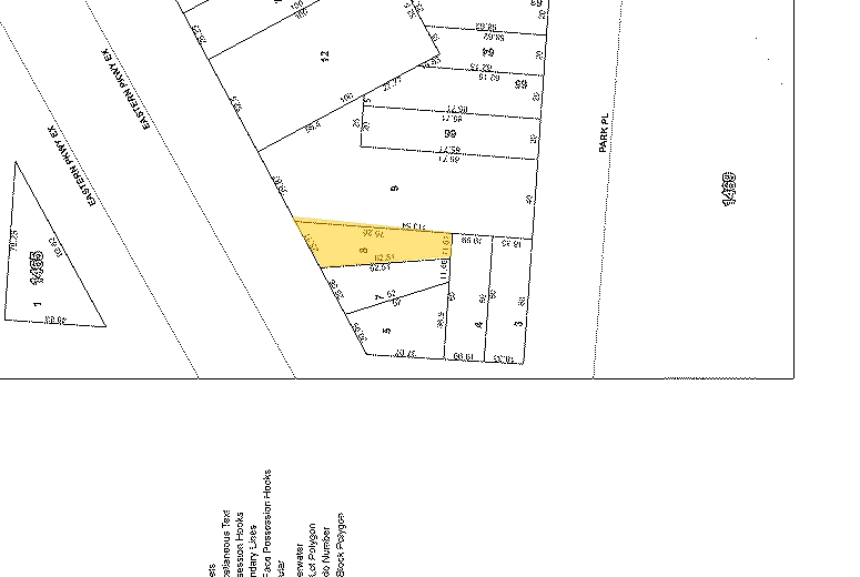 1638 Eastern Pky, Brooklyn, NY à vendre - Plan cadastral - Image 3 de 3