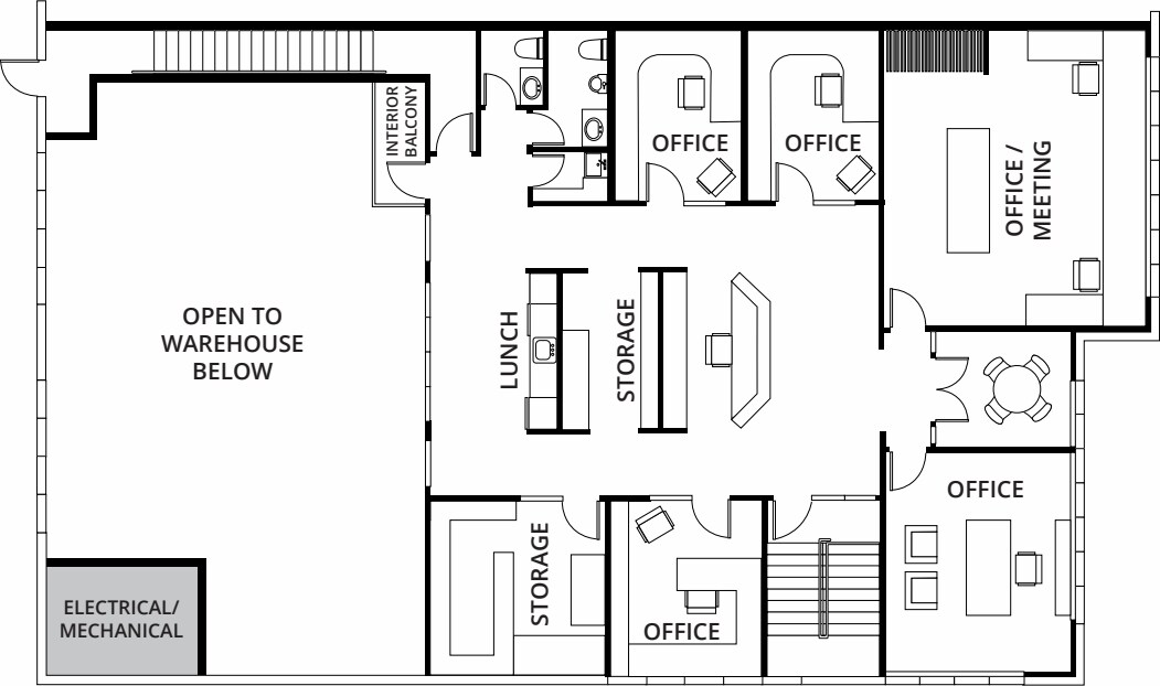 19140 28th Ave, Surrey, BC V3Z 6M3 - Unit 101/102 -  - Floor Plan - Image 1 of 6