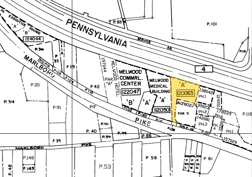 9450 Marlboro Pike, Upper Marlboro, MD for sale - Plat Map - Image 3 of 10