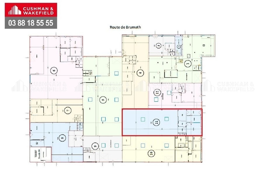 Flex dans Vendenheim à louer - Plan de site - Image 1 de 1