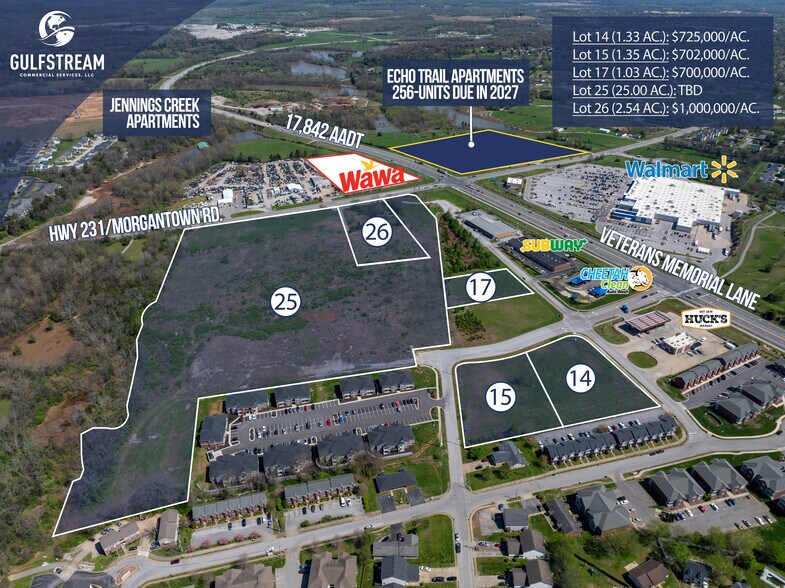 575 Seymour Dr, Bowling Green, KY à vendre - Aérien - Image 2 de 4