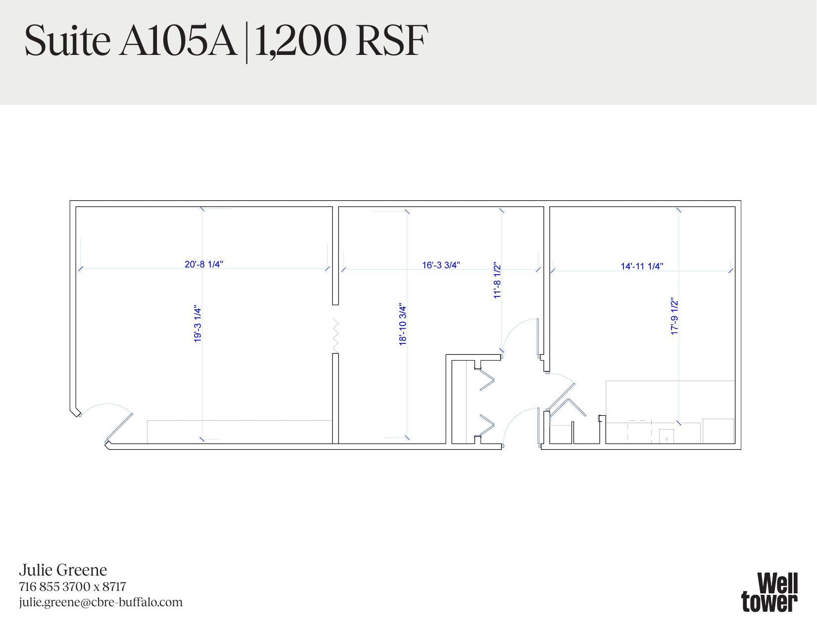 550 Orchard Park Rd, West Seneca, NY à louer Plan d’étage- Image 1 de 1