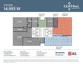 11300 Rockville Pike, North Bethesda, MD à louer Plan d’étage- Image 2 de 2