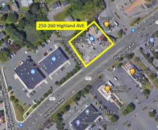 Plus de détails pour 250-260 Highland Ave, Salem, MA - Terrain à vendre