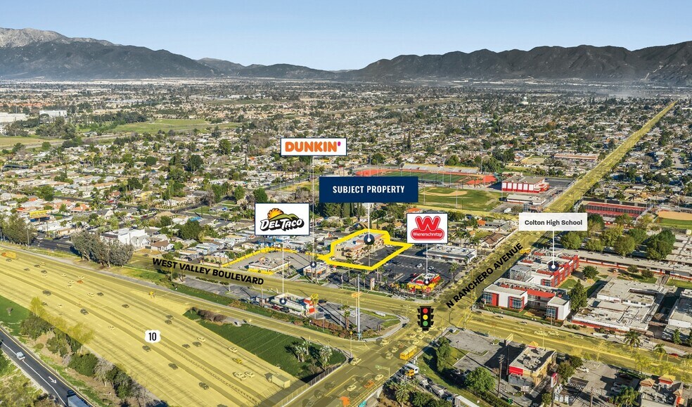 821-833 W Valley Blvd, Colton, CA à vendre - Photo du bâtiment - Image 2 de 9
