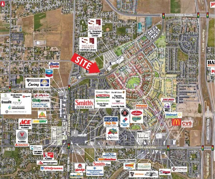 5418 W Main St, Herriman, UT à vendre - Aérien - Image 2 de 5