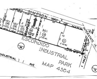 Plus de détails pour 1301 Simpson Way, Escondido, CA - Bureau à vendre